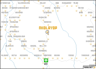 map of Nkolayop