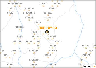 map of Nkolayop