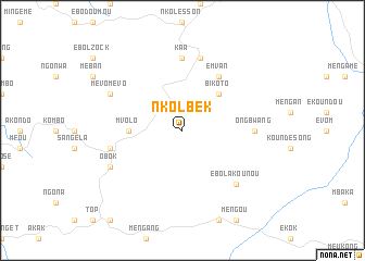 map of Nkolbek