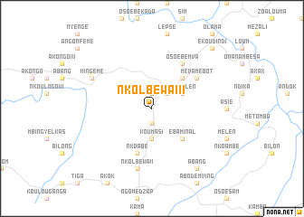 map of Nkolbéwa III