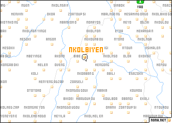 map of Nkolbiyen