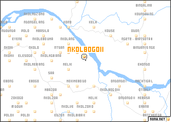 map of Nkolbogo II