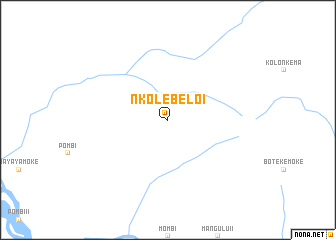 map of Nkolebeloi