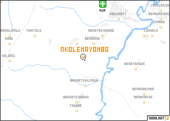 map of Nkole-Mayombo