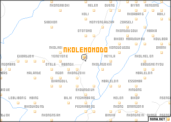 map of Nkolemomodo