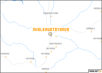 map of Nkole-Muata-Yamvo