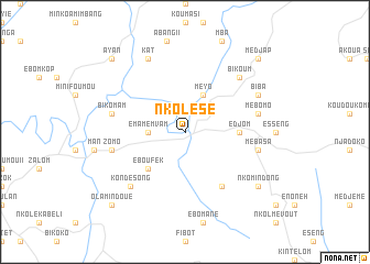 map of Nkolesé