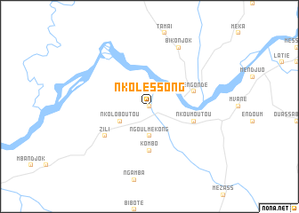 map of Nkolessong