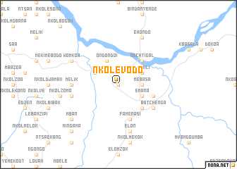 map of Nkolévodo