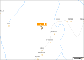 map of Nkole