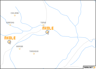 map of Nkole