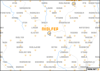 map of Nkolfep