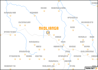 map of Nkolianga