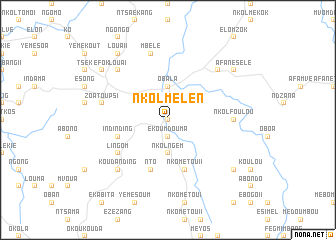 map of Nkolmélen