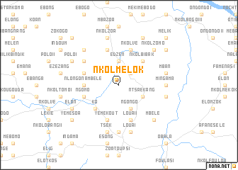 map of Nkolmélok