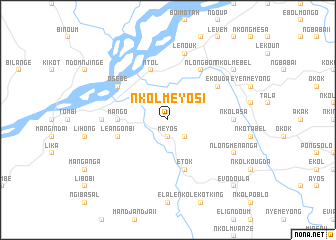 map of Nkolméyos I