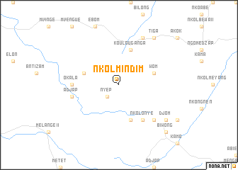 map of Nkolmindim