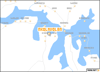 map of Nkolmvolan