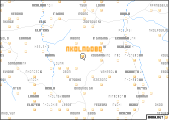 map of Nkolndobo