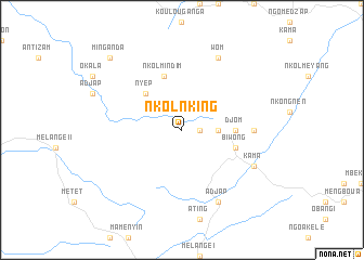 map of Nkolnking