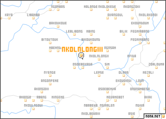 map of Nkolnlong III