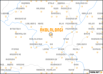 map of Nkolnlong I