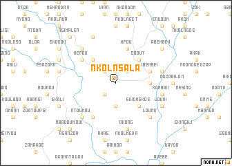 map of Nkolnsala