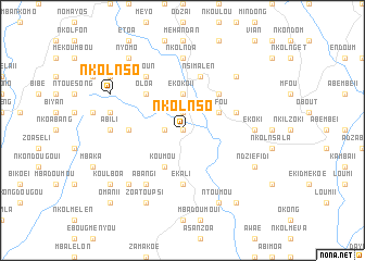 map of Nkolnso