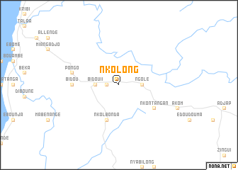 map of Nkolong