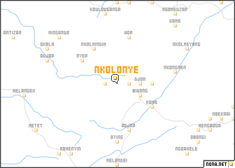 map of Nkolonyé