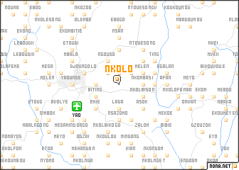 map of Nkolo