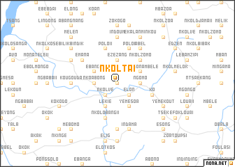 map of Nkoltai