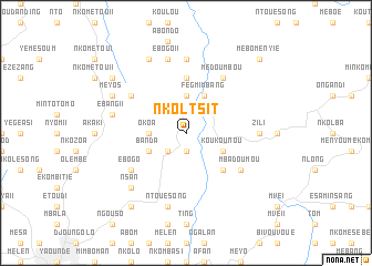 map of Nkoltsit