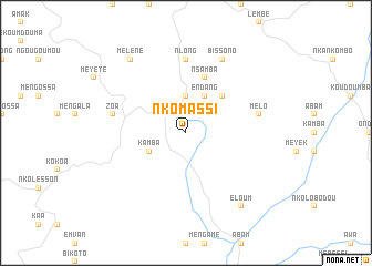 map of Nkomassi