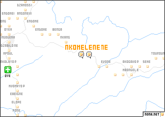 map of Nkomelene