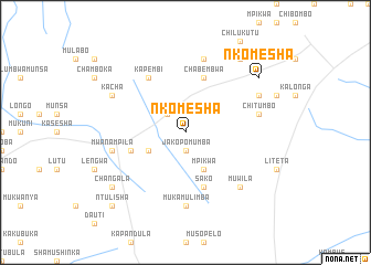 map of Nkomesha