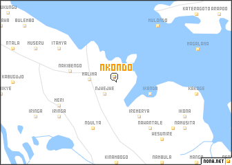 map of Nkondo