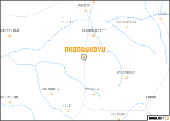 map of Nkondukoyu