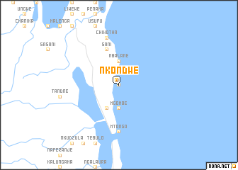 map of Nkondwe