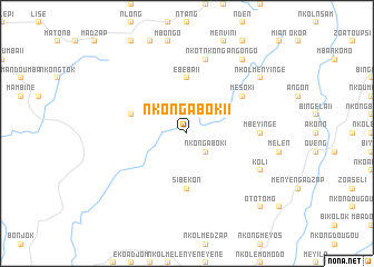 map of Nkongabok II