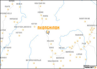 map of Nkongminom