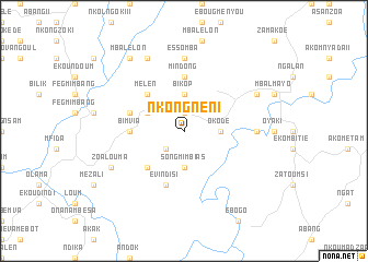 map of Nkongnen I