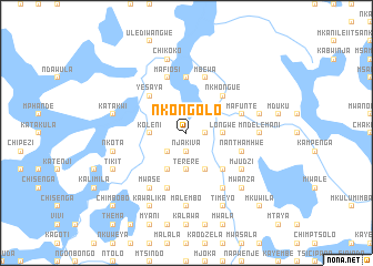 map of Nkongolo