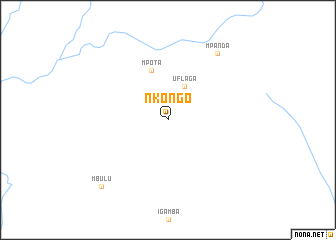 map of Nkongo