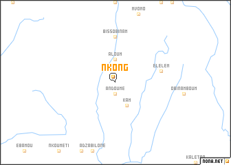 map of Nkong