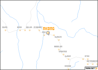map of Nkong