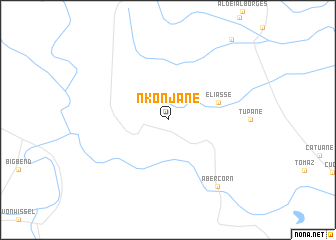 map of Nkonjane