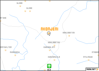 map of Nkonjeni