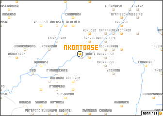 map of Nkontoase