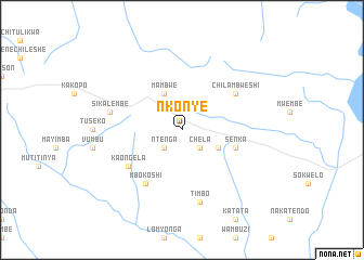 map of Nkonye